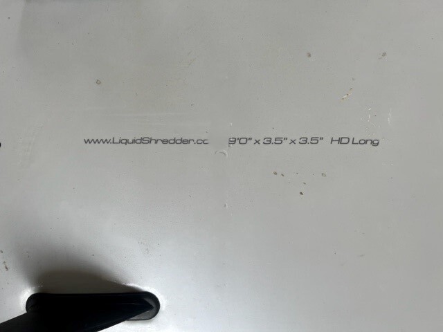 Liquid Shredder Surfboard, 9' soft style
