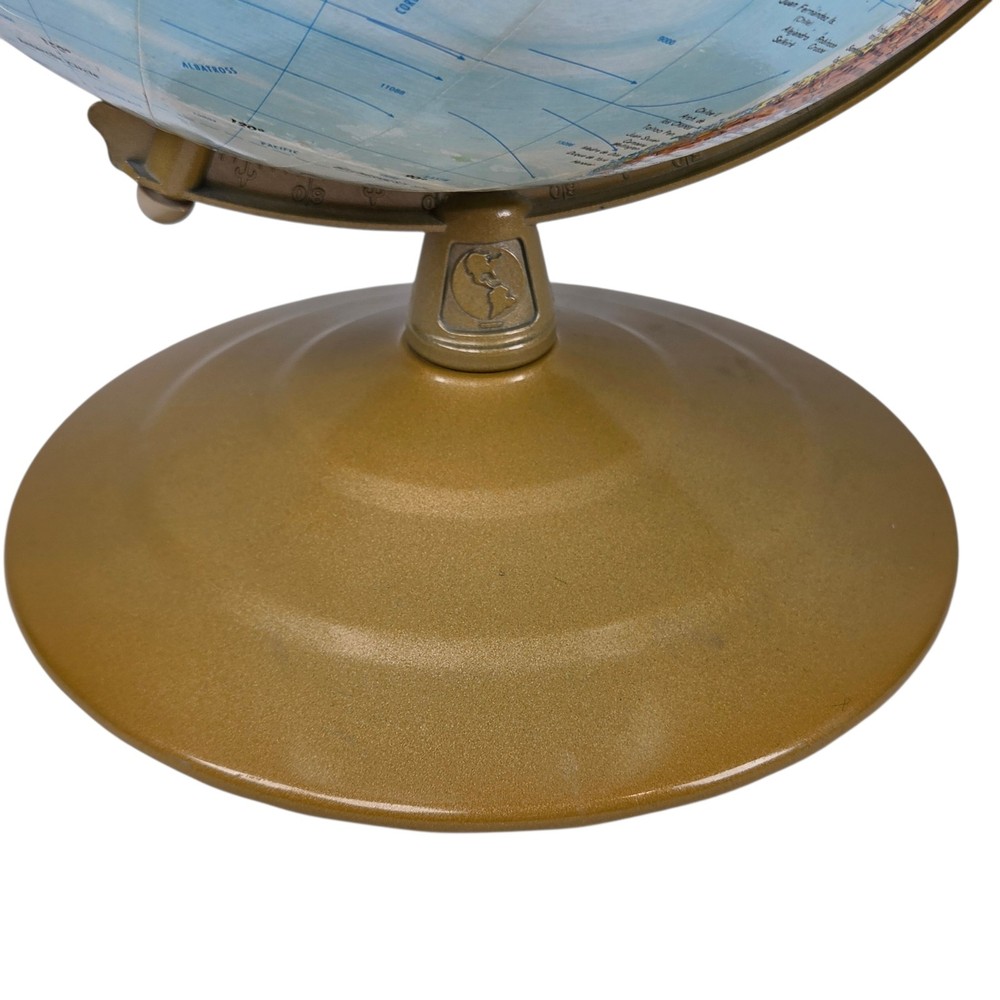 Replogle World Scholar Series 9 Inch Rotating Tabletop Topographical Globe