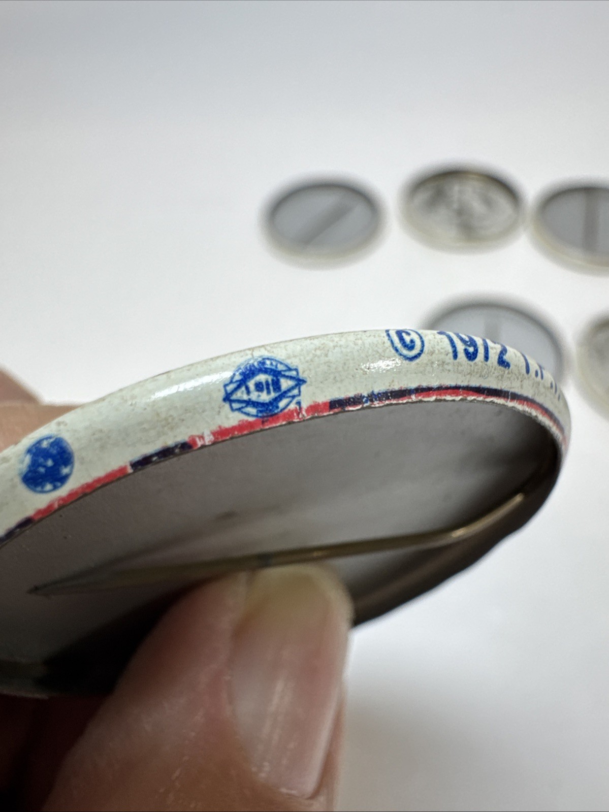 Archie Bunker For President Gag Political Pinback Button 1972 T.P.I. 8 Total