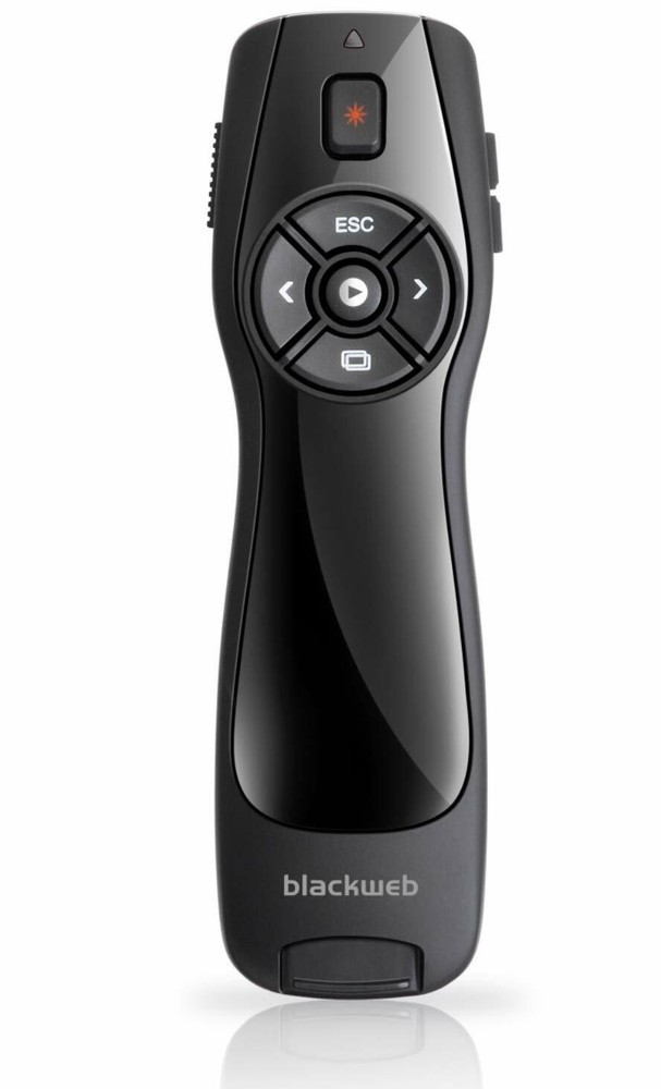 blackweb wireless presenter 2.4 GHz Wireless Connection with Nano Receiver