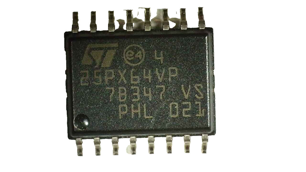 ST M25P64VP 32m x 2 NOR flash ROM SOIC16