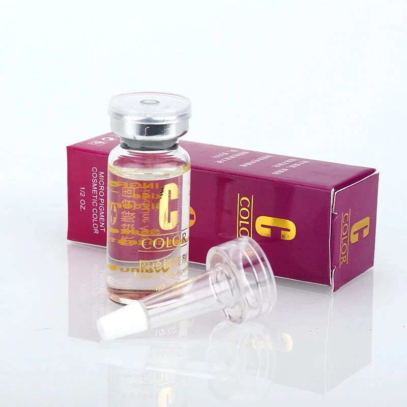 1pcs 15ml Microblading Pigment Fixing Agent Fixed Line Permanent Ink Colour Lock