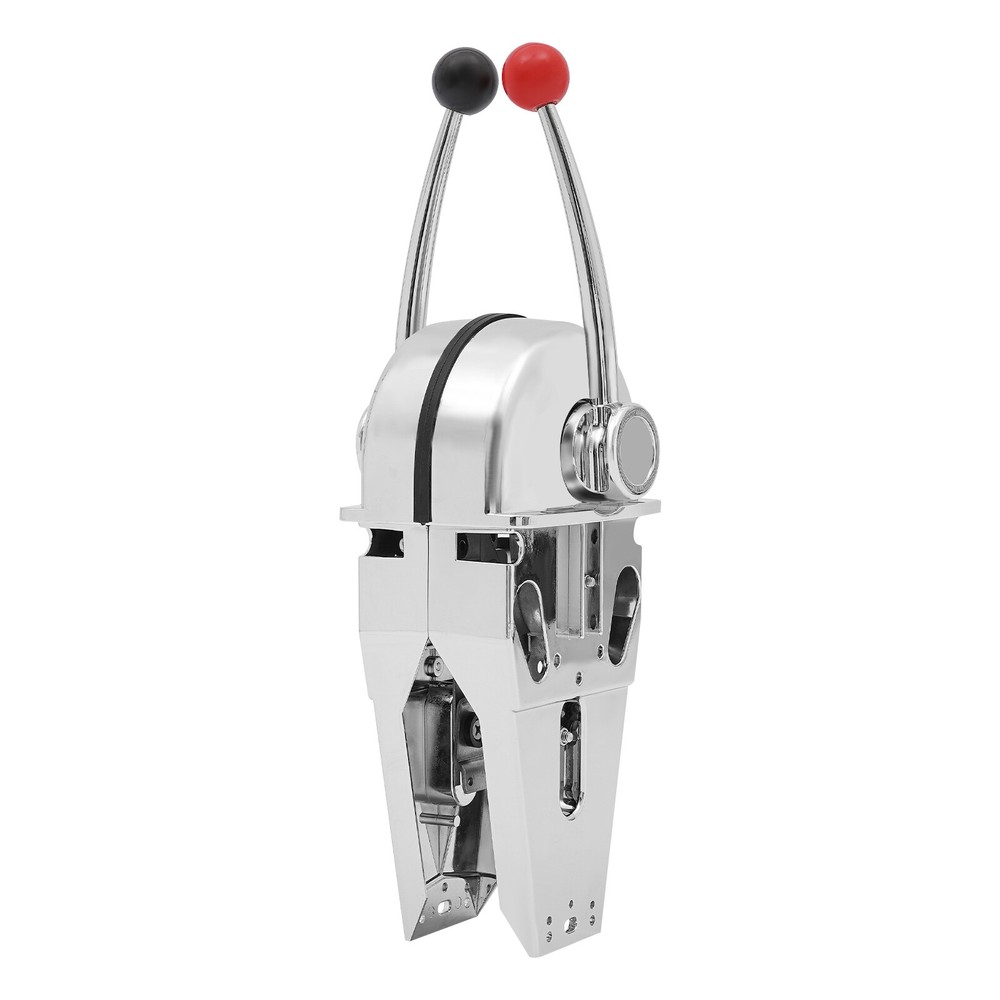 Twin Lever Marine Dual Engine Throttle Control Boat Handle Universal Control