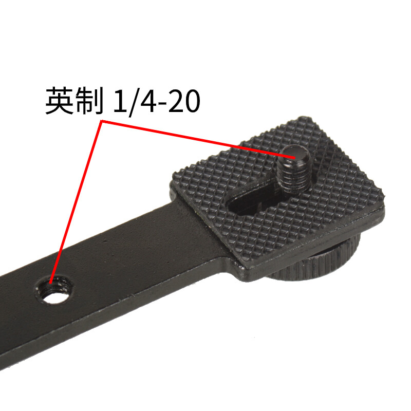 Triple Cold Shoe Mount Extension Flash Bracket Camera Mic Stand Adapter