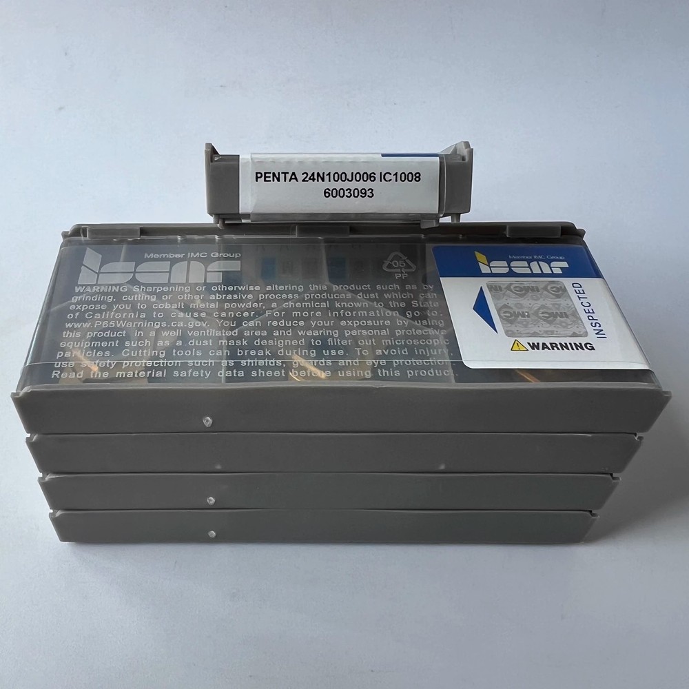 ISCAR / PENTA24N100J006 IC1008 / Industrial indexable Carbide Inserts 5 Pcs