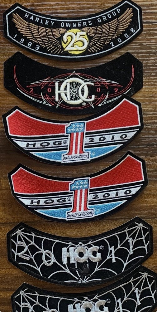 Harley-Davidson Patch Lot – 21 Total Patches