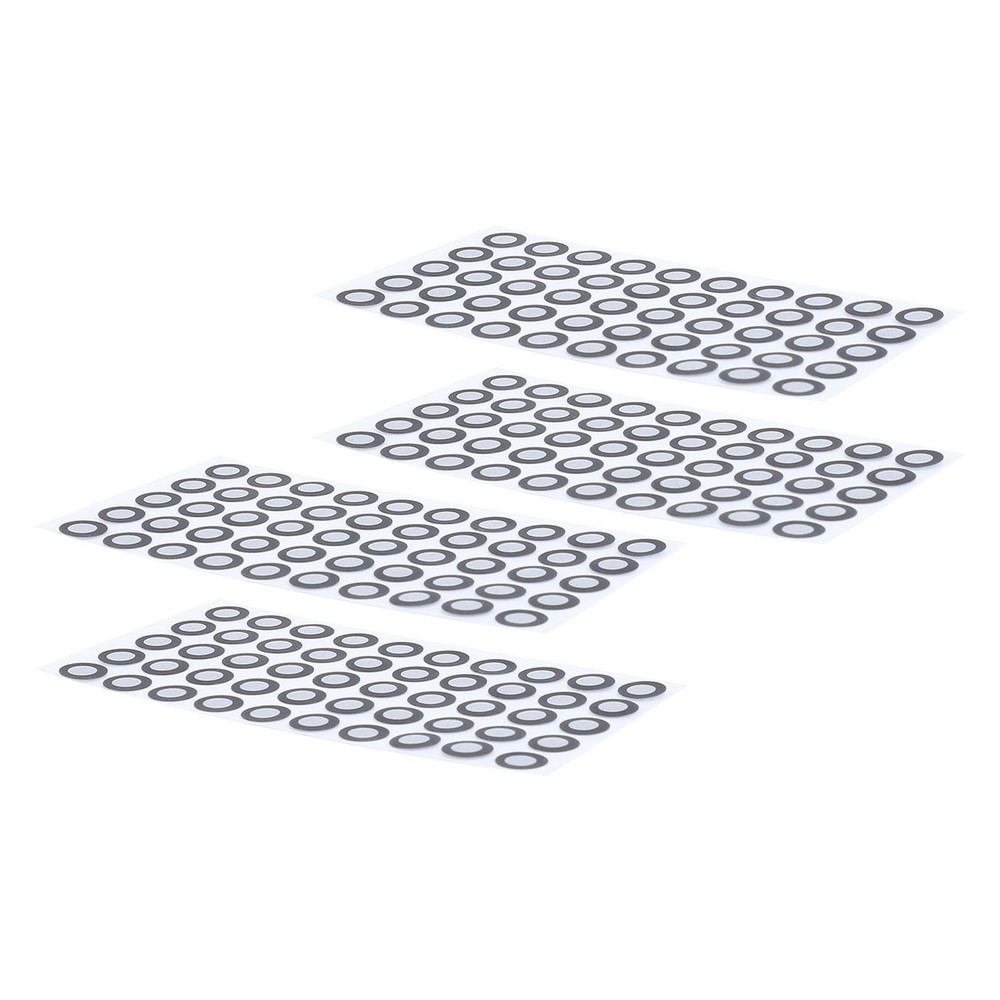 500 Pcs 3D Scanning Marker 6mm ID 10mm OD Reference Point Diffuse Reflect WT