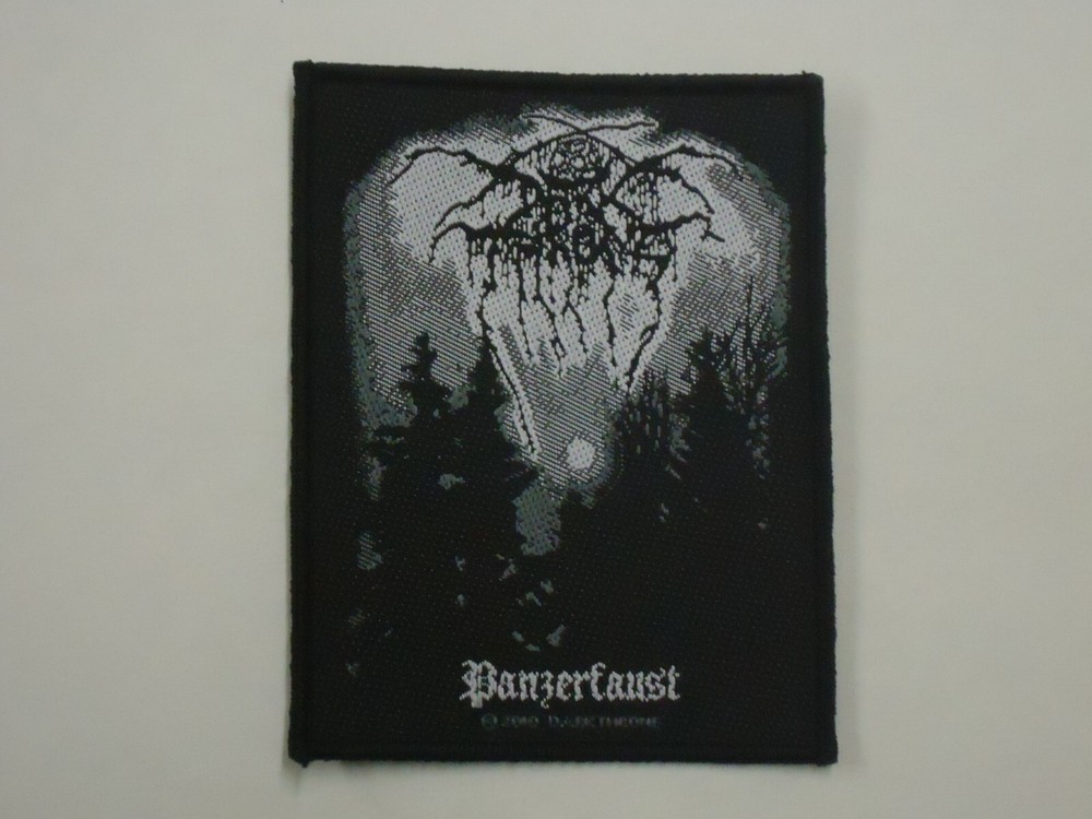 DARKTHRONE BLACK METAL WOVEN PATCH