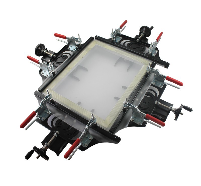 4 Color Screen Printing Kit Adjustable Printer Exposure Flash Dryer Stretcher
