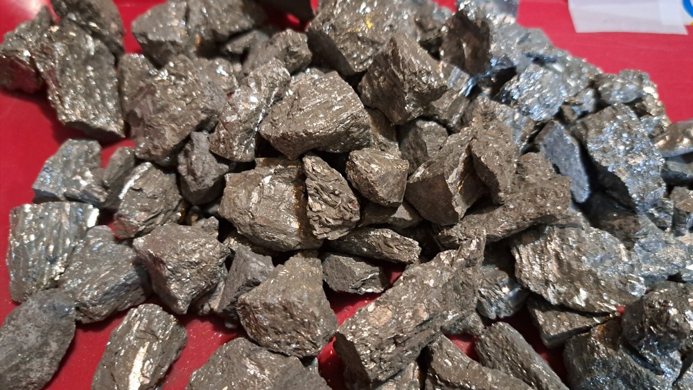 Antimony Metal Element - Irregular Chunks - 99.77% - 30 Grams - 1 oz.