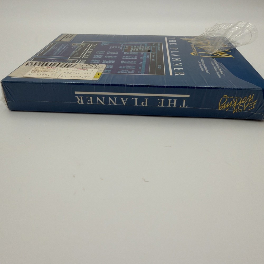 Easy Working The Planner Spinnaker IBM PC & Apple Complete Tested Working
