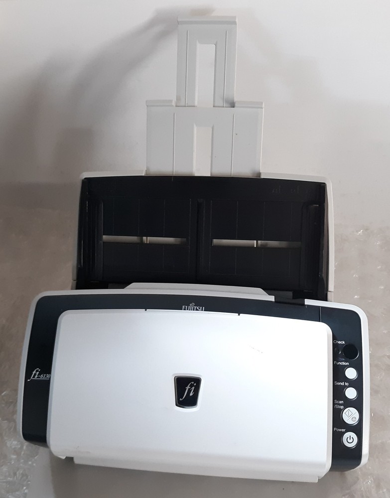 Fujitsu FI-6130 Document Scanner NO AC Adapter w/ USB Cable