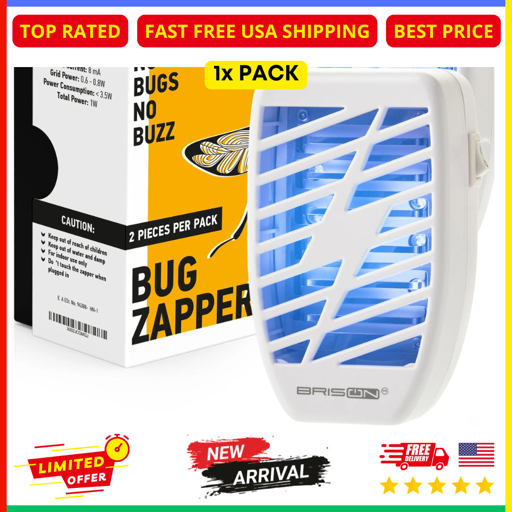 BRISON Indoor Bug Zapper UV Electric Fly Mosquito Insect Trap