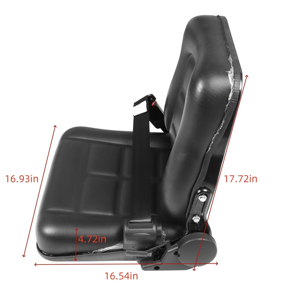 For Tractor Loader Excavator Mini Digger Universal Forklift Seat