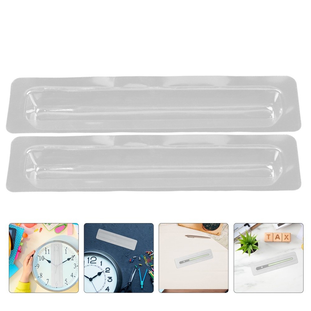 50 Pcs Wall Clock Hand Protective Cover Clear Covers Pointer Part