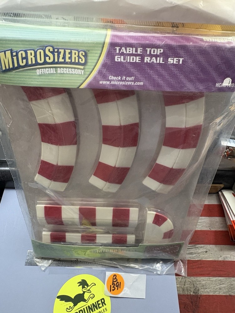 Microsizers HCAC1201 RC Table Top Guide Rail Set