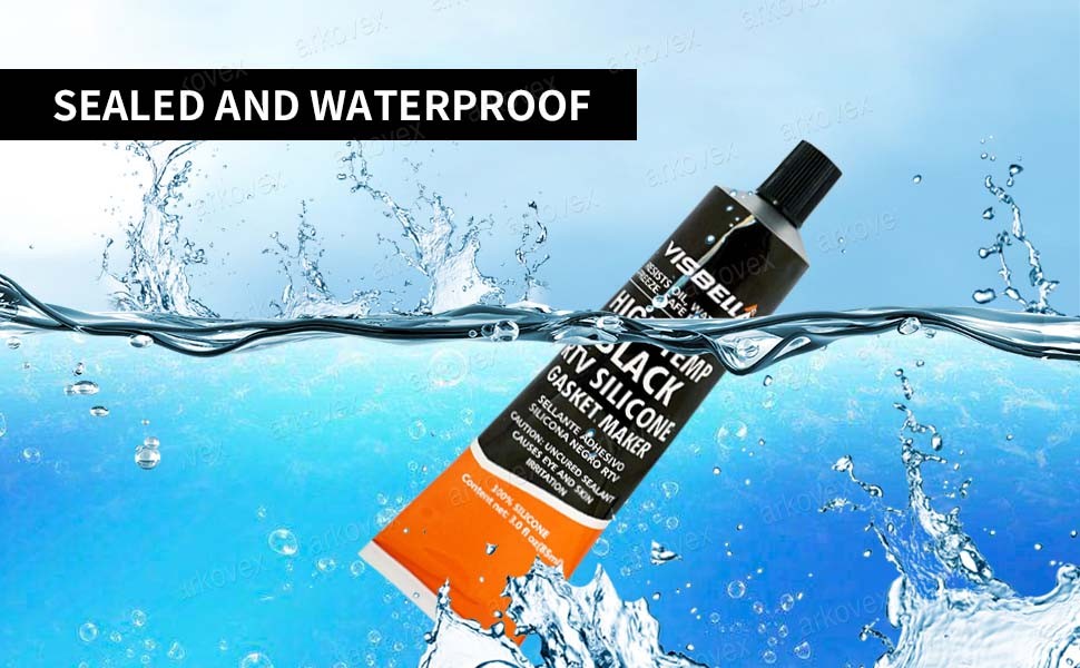 10 Pack black High Temp RTV Silicone Engine Automotive Anti-Freeze Oil Resistant