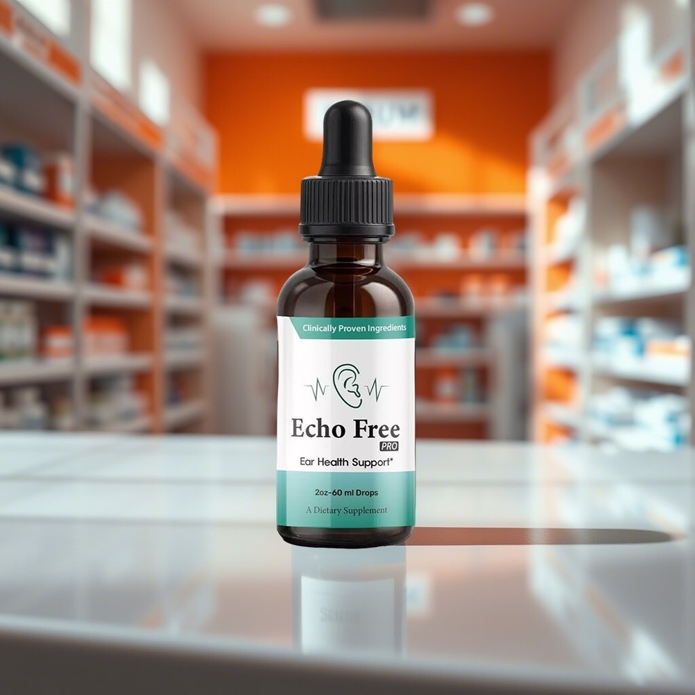 (1 Pack) Echo Free Pro Healthy Ear Support – Echo Free Pro Liquid Drops