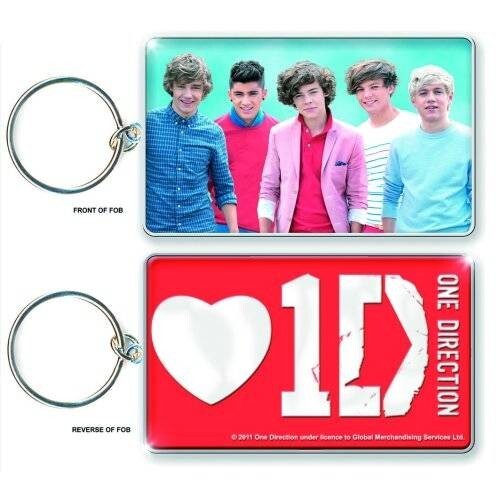ONE DIRECTION official metal keyring keychain