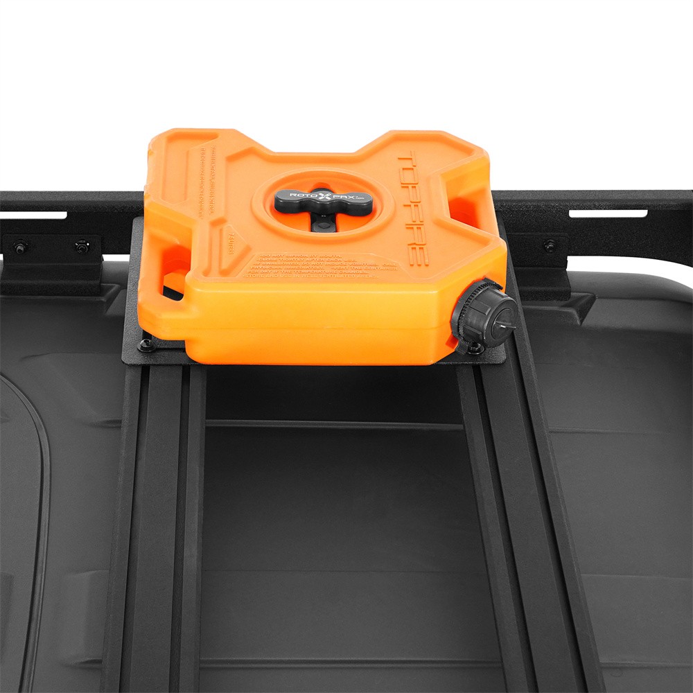 Steel Roof Rack Fuel Container Mount Panel Accessory Storage Bracket