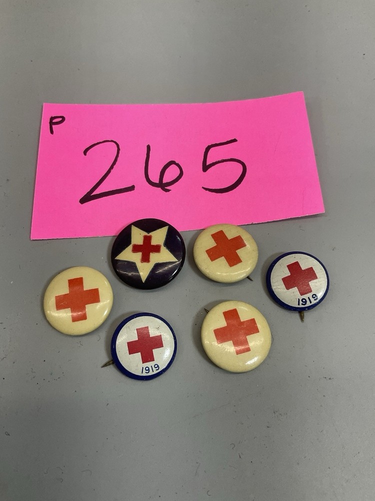 WWi Era Redcross Pinbacks p265