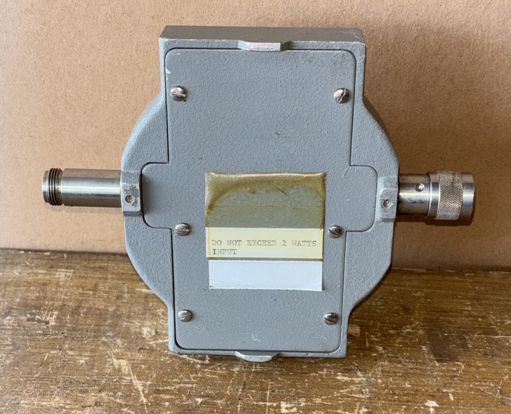 Weinschel Engineering Model 905 Dial Attenuator Untested