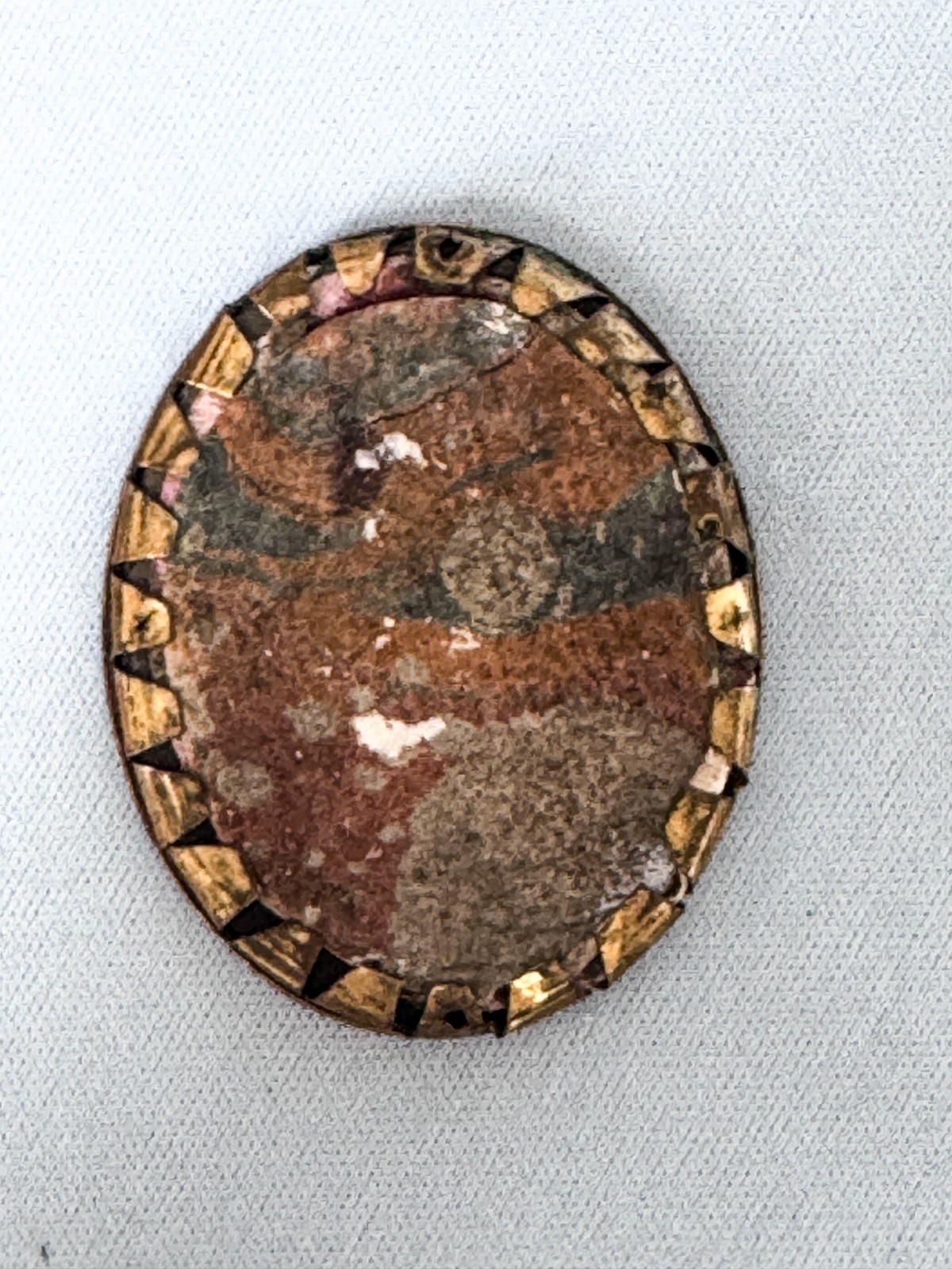 19C French General Louis-Eugene Cavaignac Miniature Portrait, Napoleon III