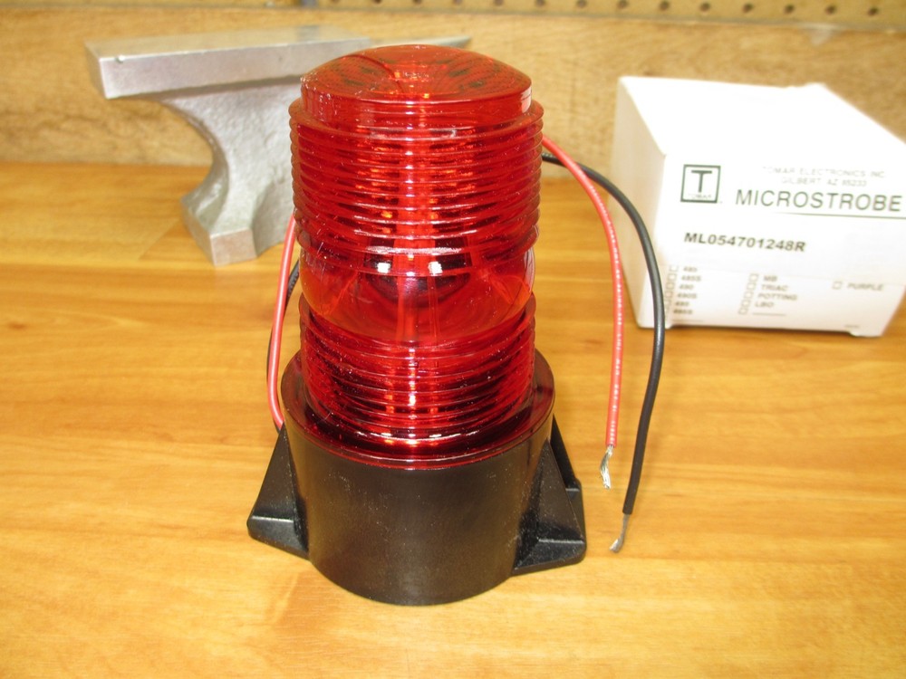 Tomar Electronics 470S-1280 *NEW* Red Flashing Light Signal Microstrobe