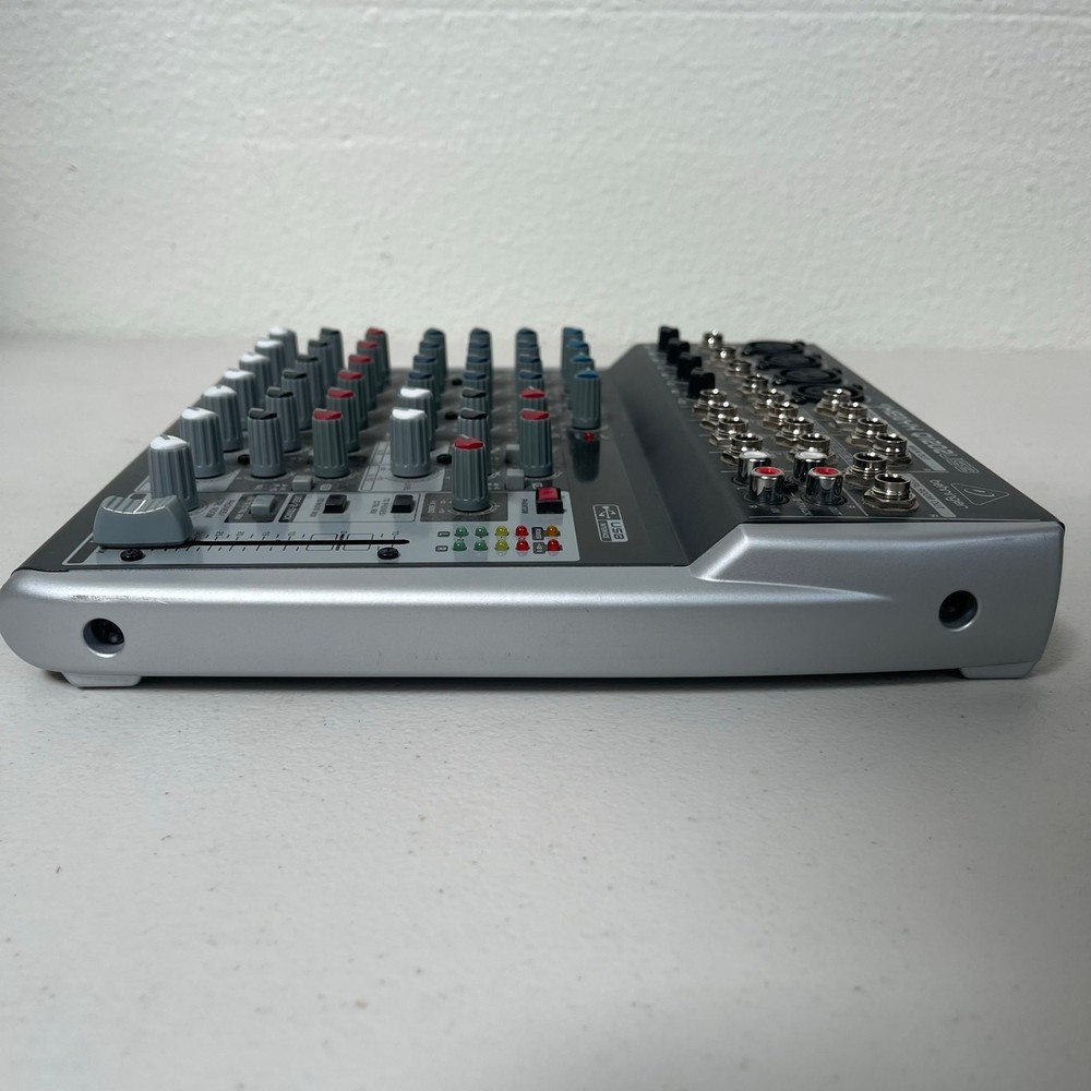 Behringer Xenyx Q1202USB Compact Audio DJ Mixer UNTESTED