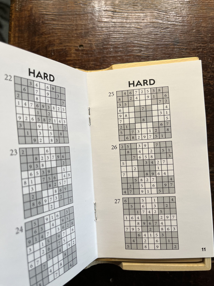 Bamboo Sudoku by Project Genius PreOwned, Never Used