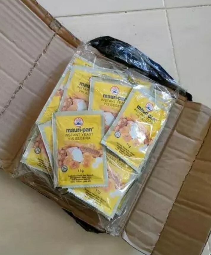 10 pcs Mauripan Instant Yeast-11g