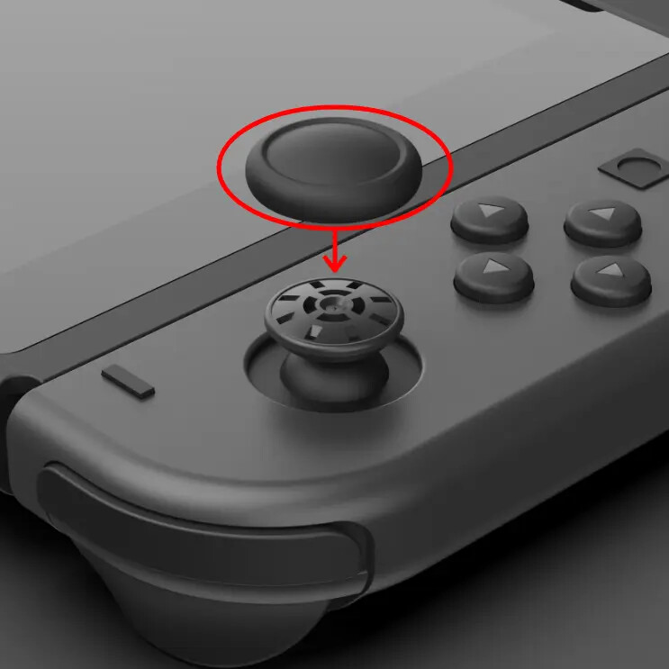 For Nintendo Switch/Lite/OLED Thumb Joy Con Analog Stick Grip Cap Replacement