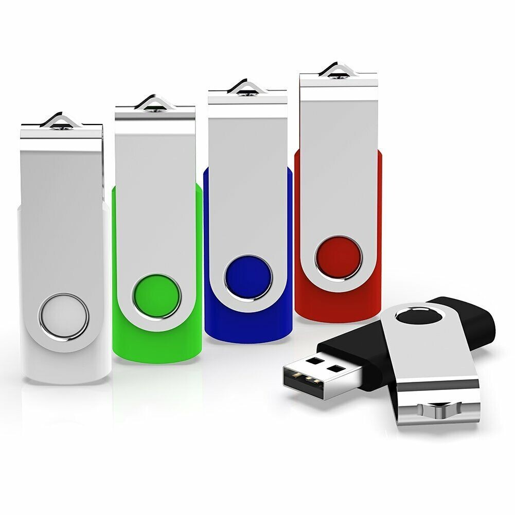 20/50/100Pack USB Flash Drive Memory Stick thumb Pen Drive Wholesale 1MB-32GB