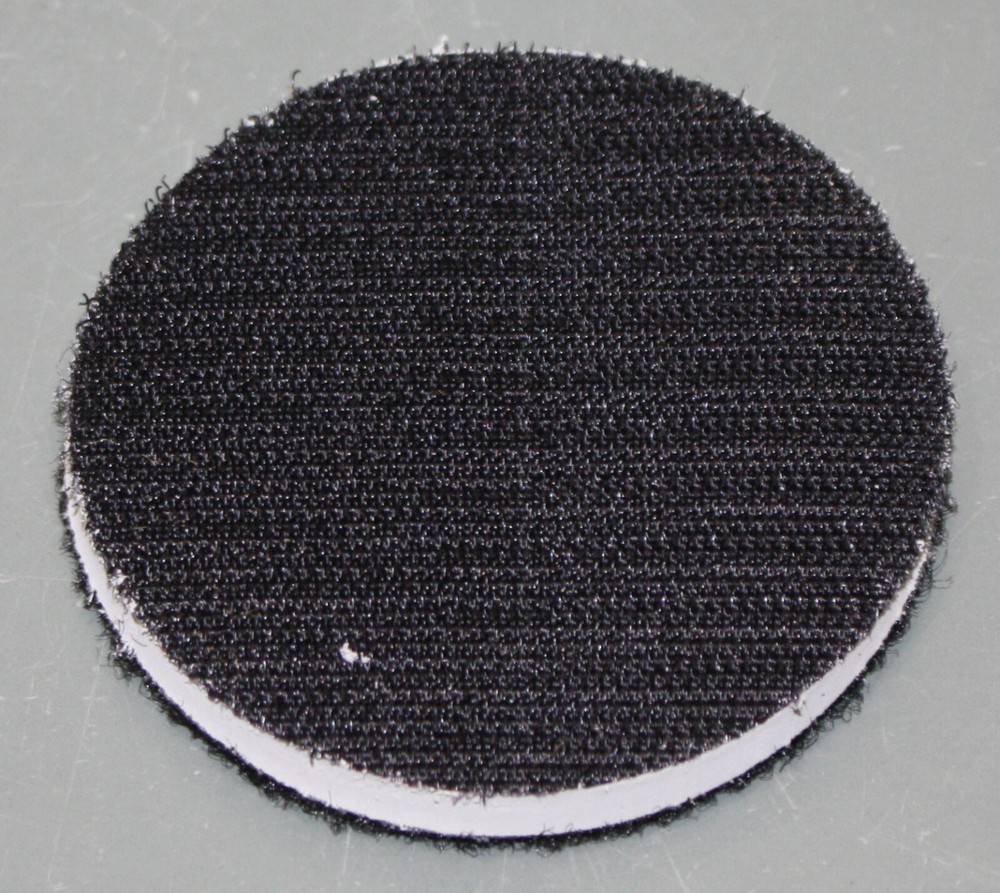 (10) Tough Guy 3" Round Foam Pad 2MZA6, Hook & Loop, for Automatic Floor Machine