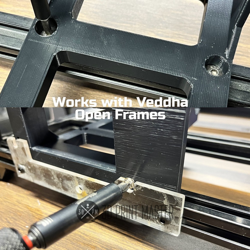 Server Power Supply Mount & ATX Mount for PC/Mining Rig