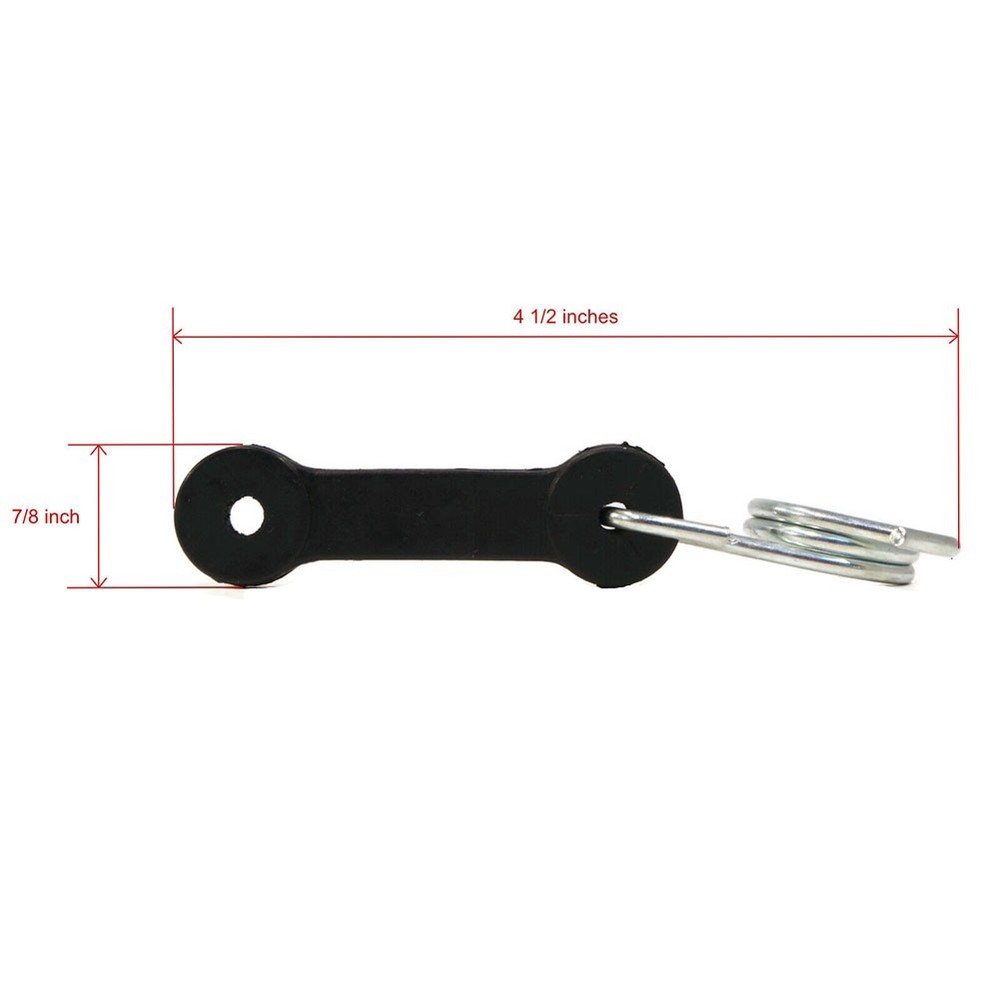 4PCS Bagger Latch Strap & Hook Bagger Latches Kit Fits For Crafts Mower