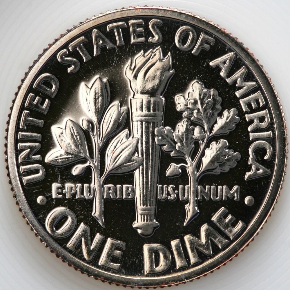1969 S Gem Proof Roosevelt Dime CN-Clad