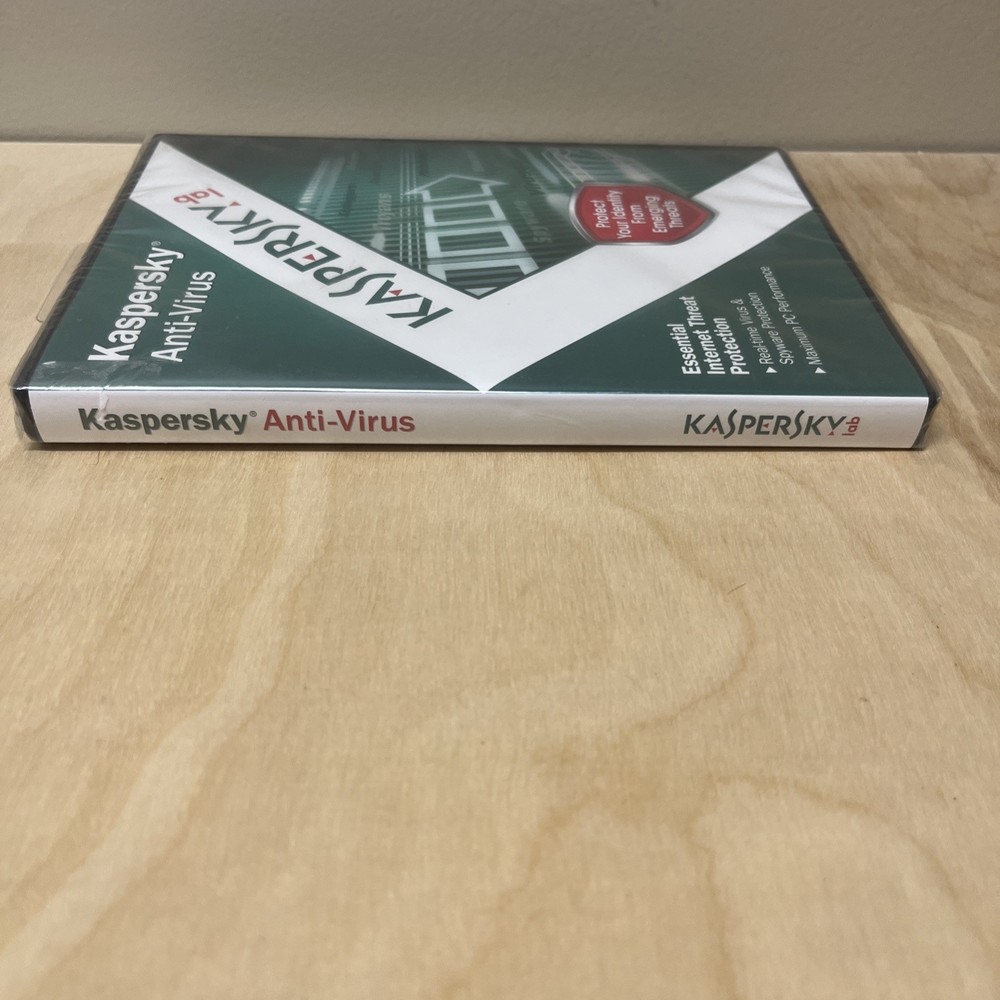 KASPERSLab Anti-Virus Protection PC Computer Security Software - NEW SEALED