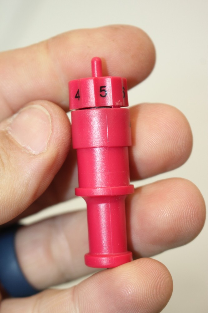 GENUINE Original Cricut RED Plastic Replacement Blade Housing Adjustable euc!