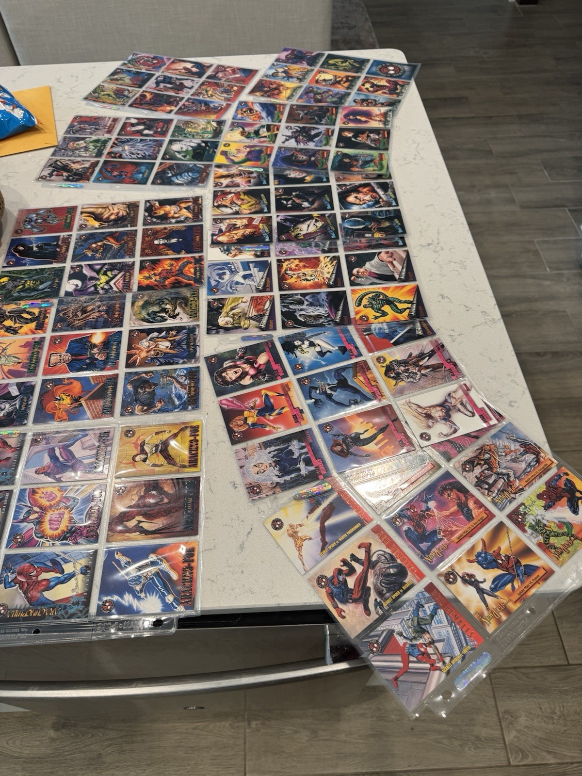 1996 Skybox Marvel Spider-Man Premium - Complete 100 Card Set