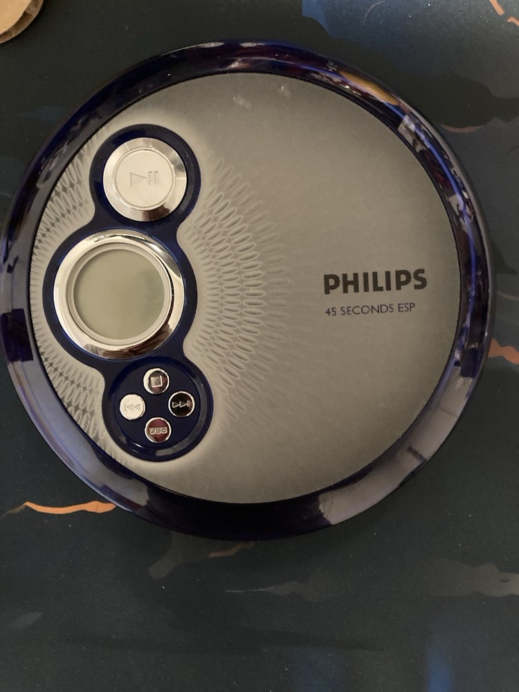 Philips AX2420/17 Portable Compact Disc CD Player Tested-Working