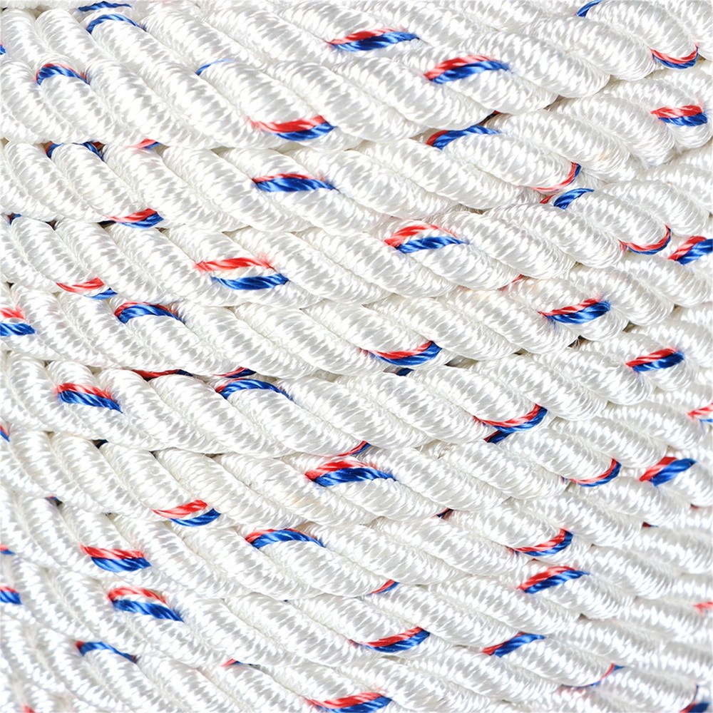 Double Braid Polyester Arborist Bull Rope Pulling Rigging Line 7200Lbs 5/8"×150'