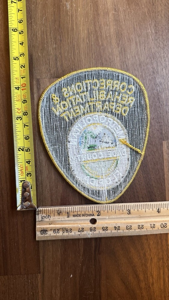 Metropolitan Dade County Corrections Police Patch Florida Single Patch