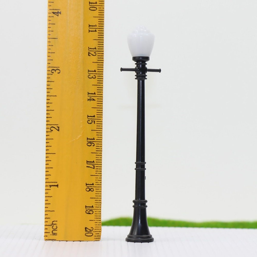 10 PCS LCX04 Model Railway Lamp Post Lights with 20mA Operating Current