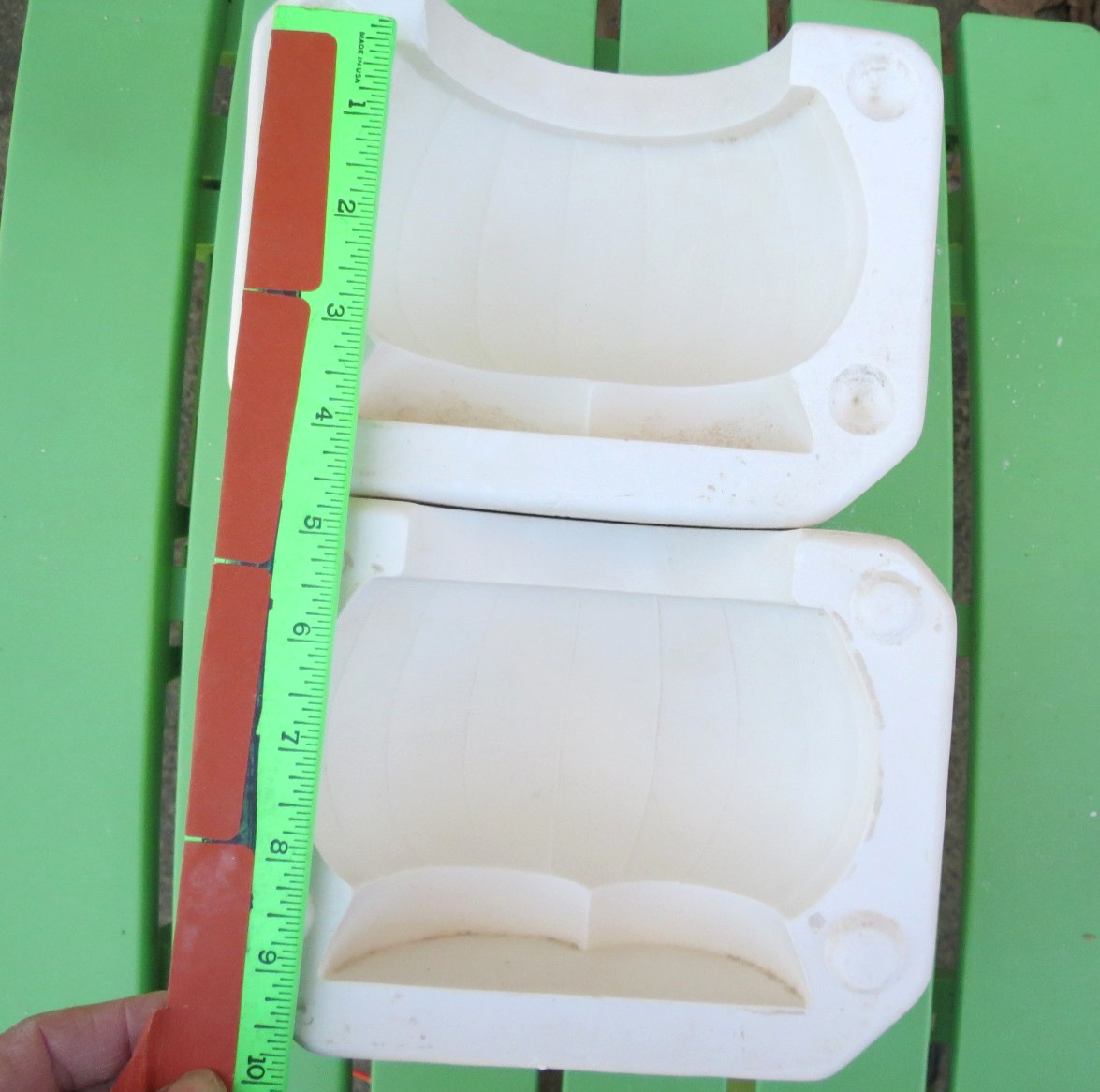 Dona's Vintage 1993 Bloomer Basket Slip Mold D-1173 Flower Pot