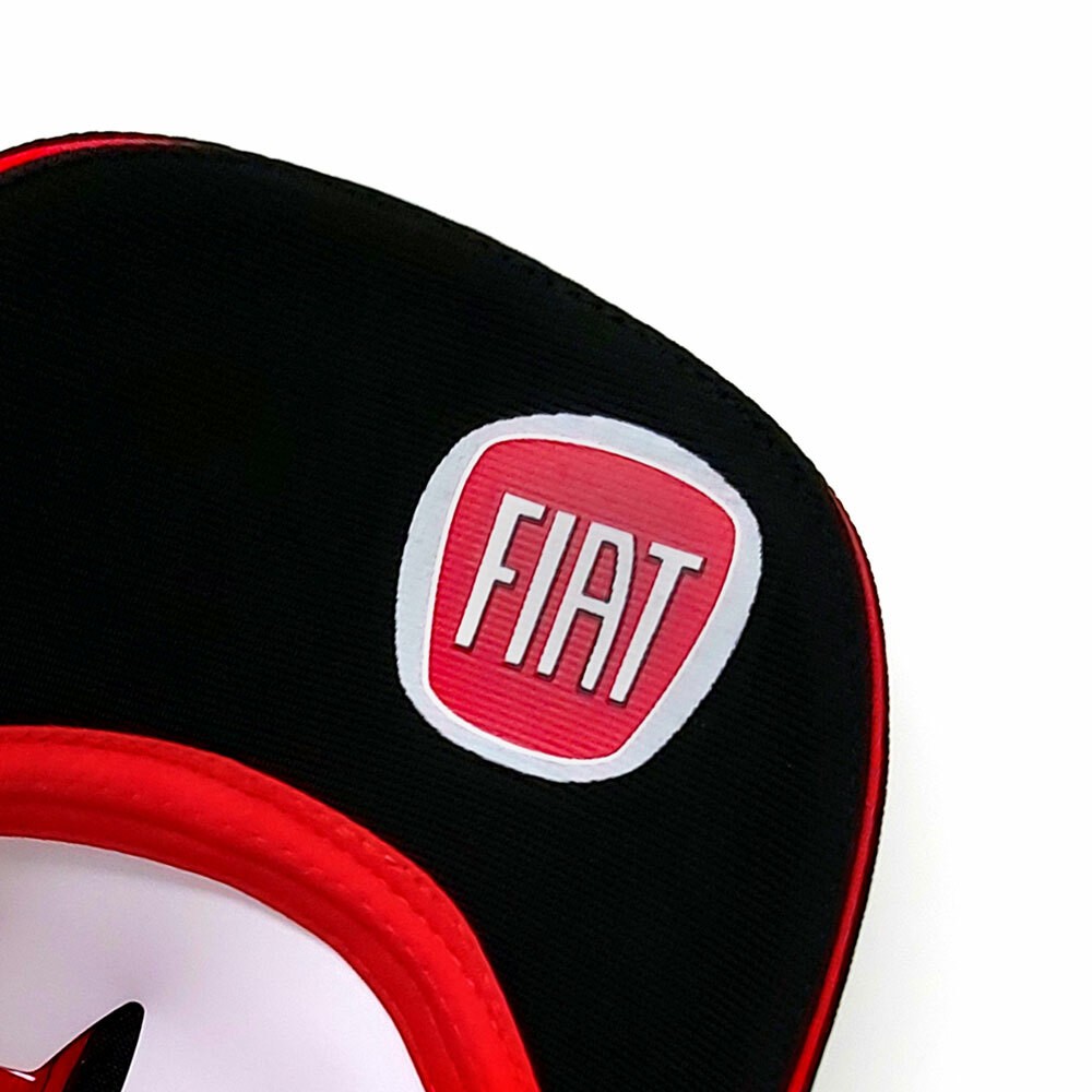 Fiat Black Curved Brim Hat