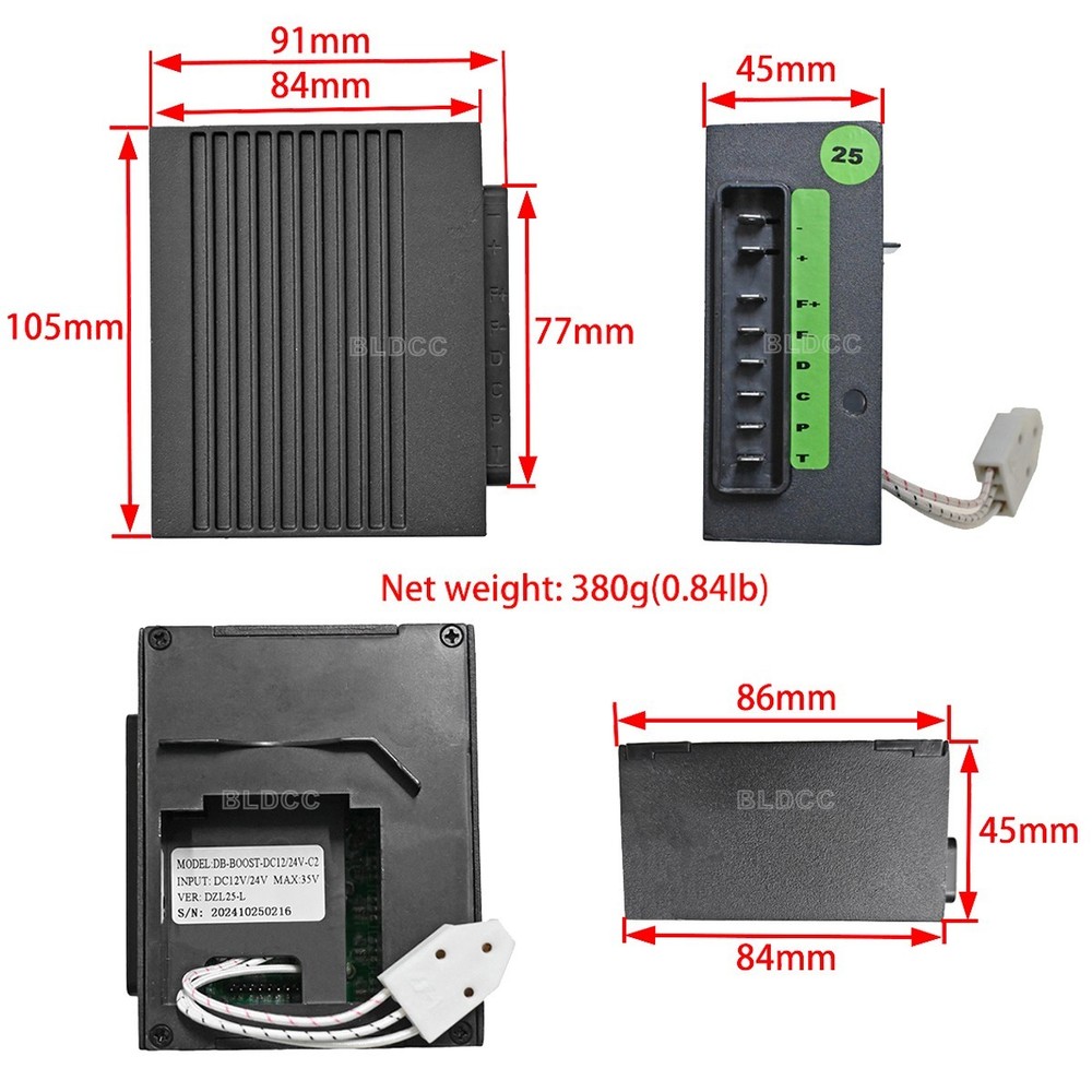 DONPER DZL25/DZL35 DC12V/24V Car Refrigerator Frequency Compressor Driver Module