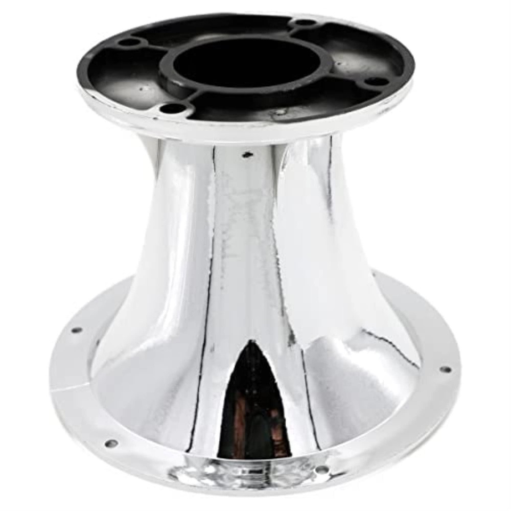 DEEJAYLED 2" Bolt ON Horn Black Silver