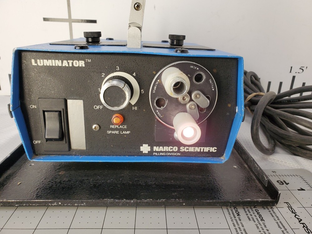 Narco Scientific Pilling Division Luminator FiberOptic Illuminator Light #2