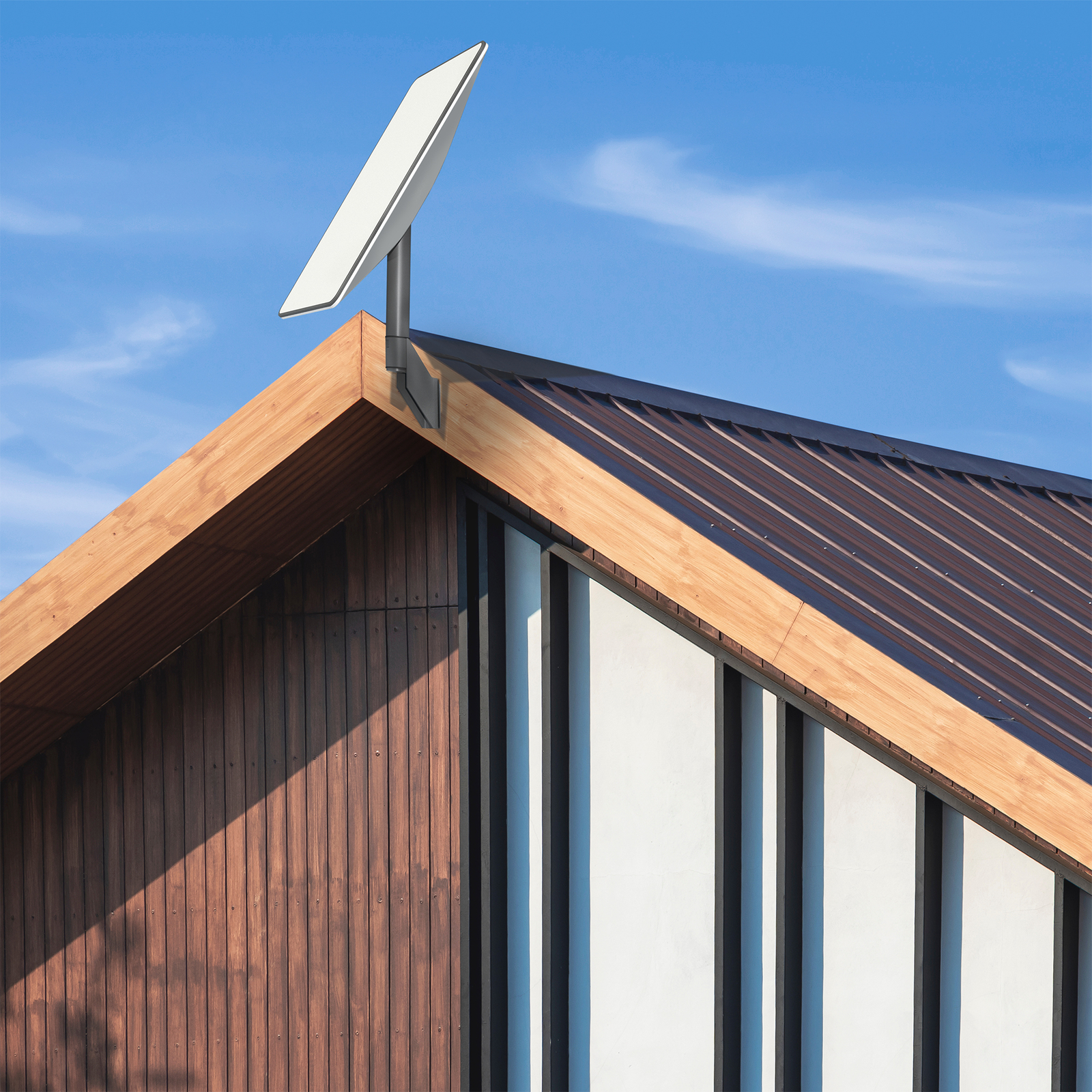 VIVO Low Profile Wall Mount Designed for Starlink Gen2 Internet Satellite Dish